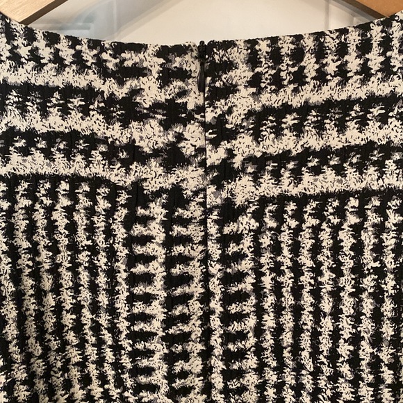 Zara Woman Houndstooth Flutter Sleeve Mini Dress - Picture 8 of 15